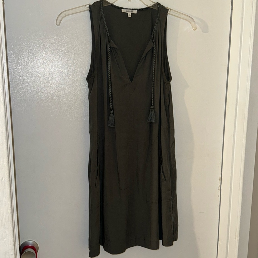 Speldid Green Mini Dress